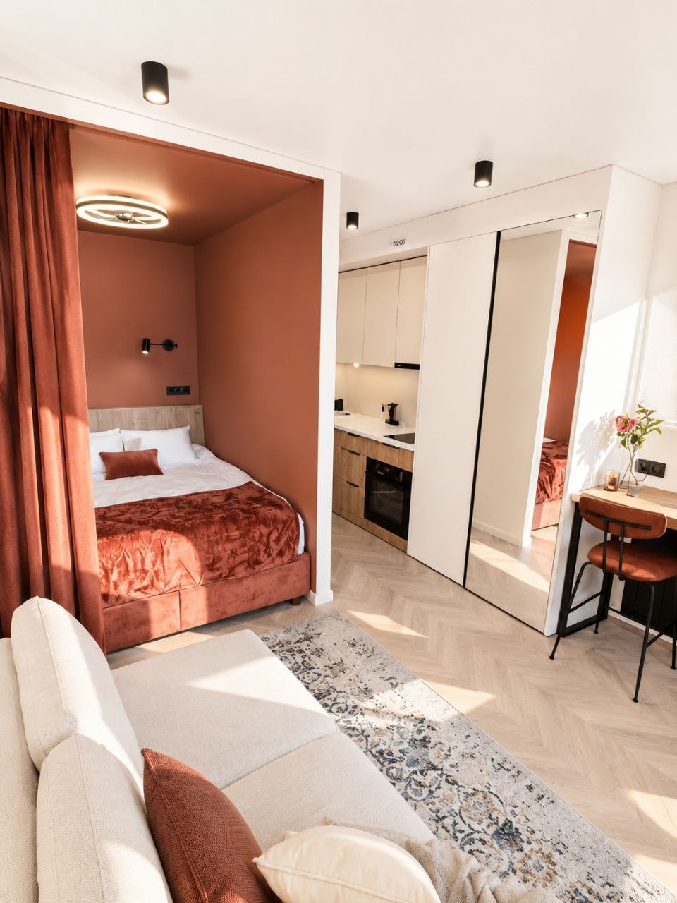 Studio, 30 m² — St. Shartava 18
