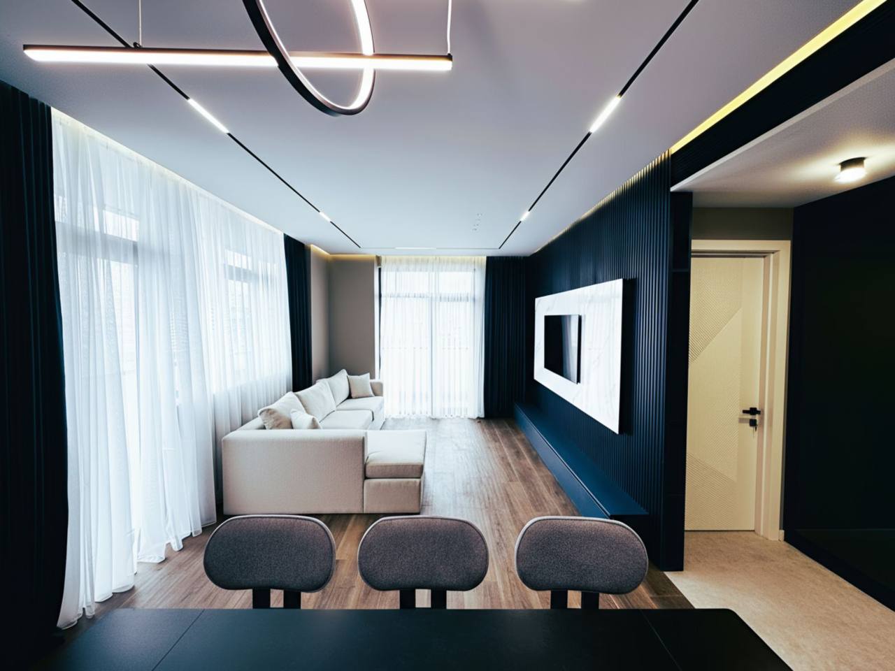 Apartment, 115 m² — St. Pirosmani, 19