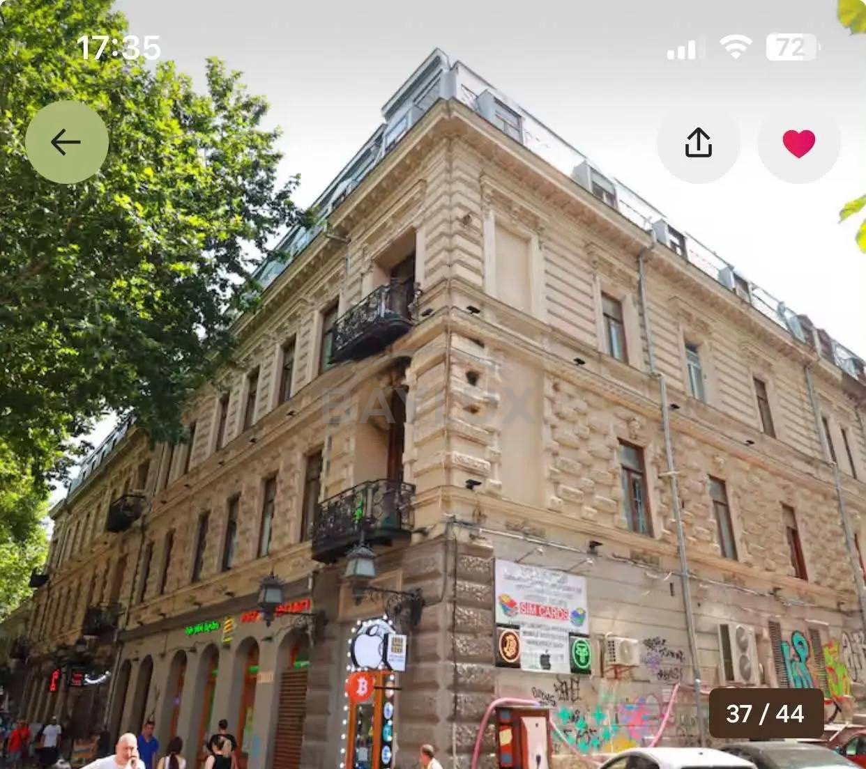 Apartment, 41 m² — St. Rustaveli 40