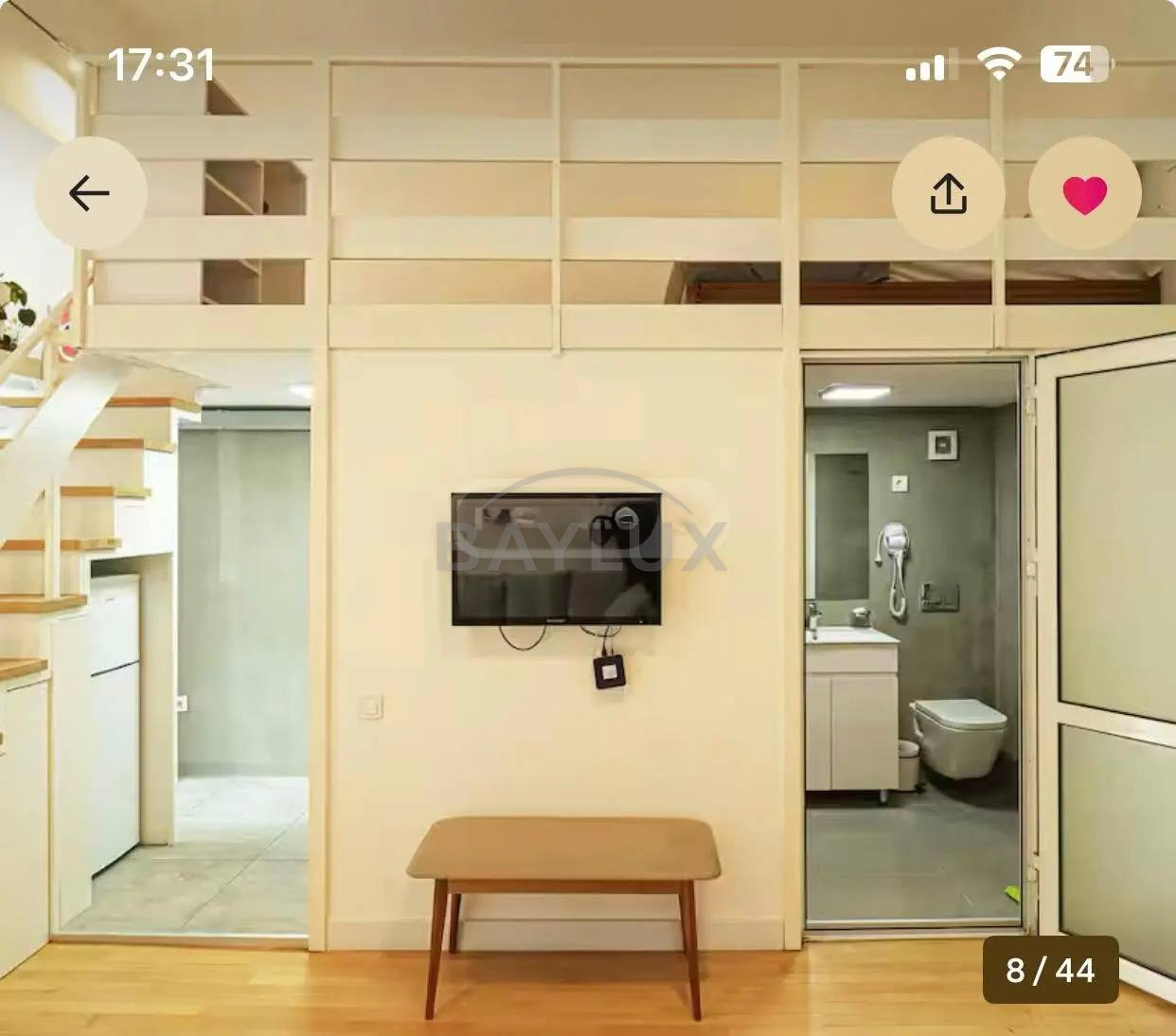 Apartment, 41 m² — St. Rustaveli 40