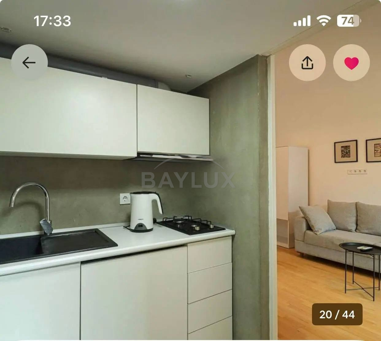 Apartment, 41 m² — St. Rustaveli 40